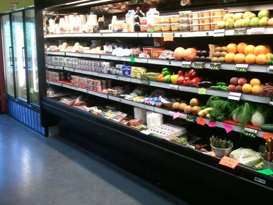 Produce selection at McCarthy Center Store & Cafe